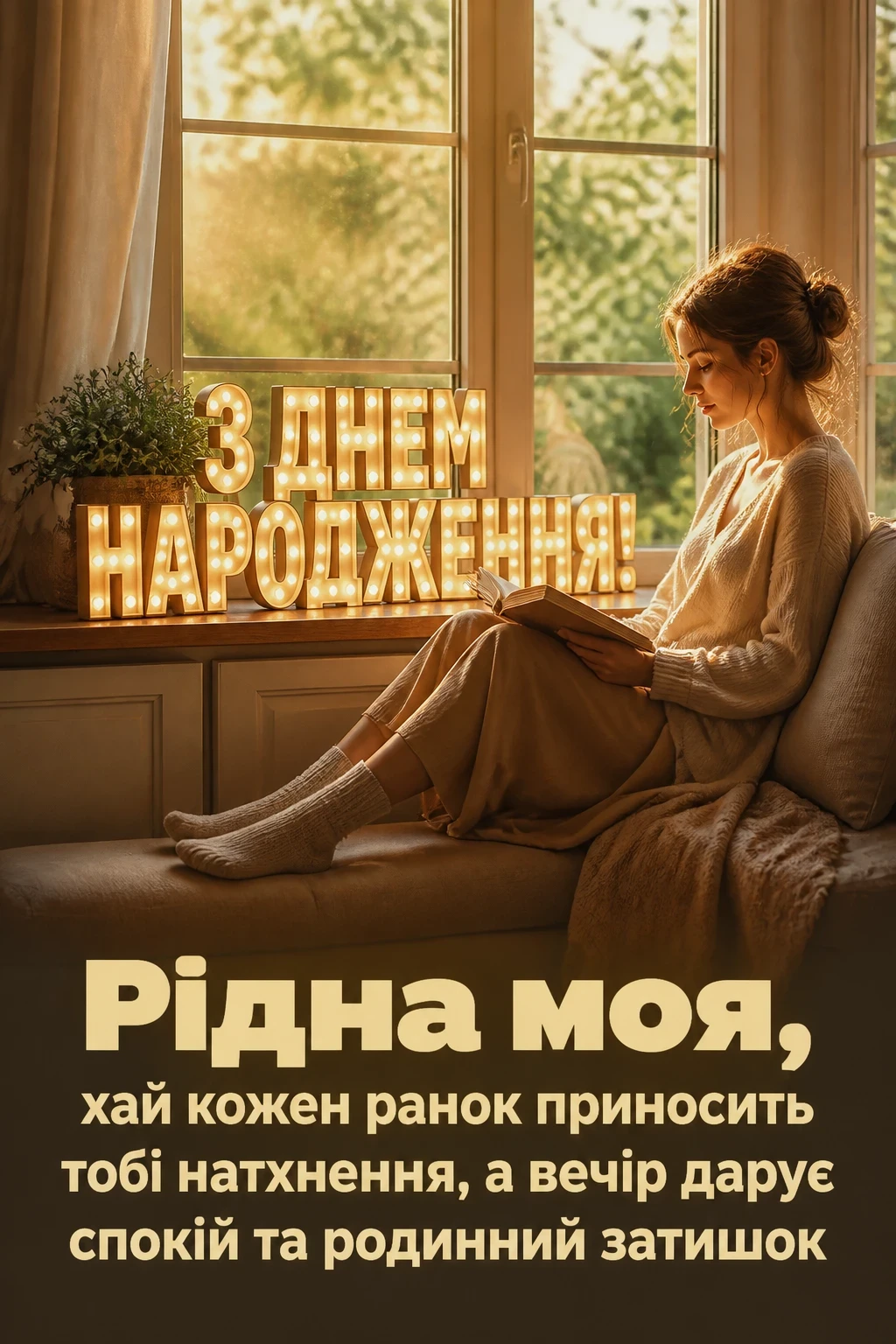 привітання з днем народження для донечки