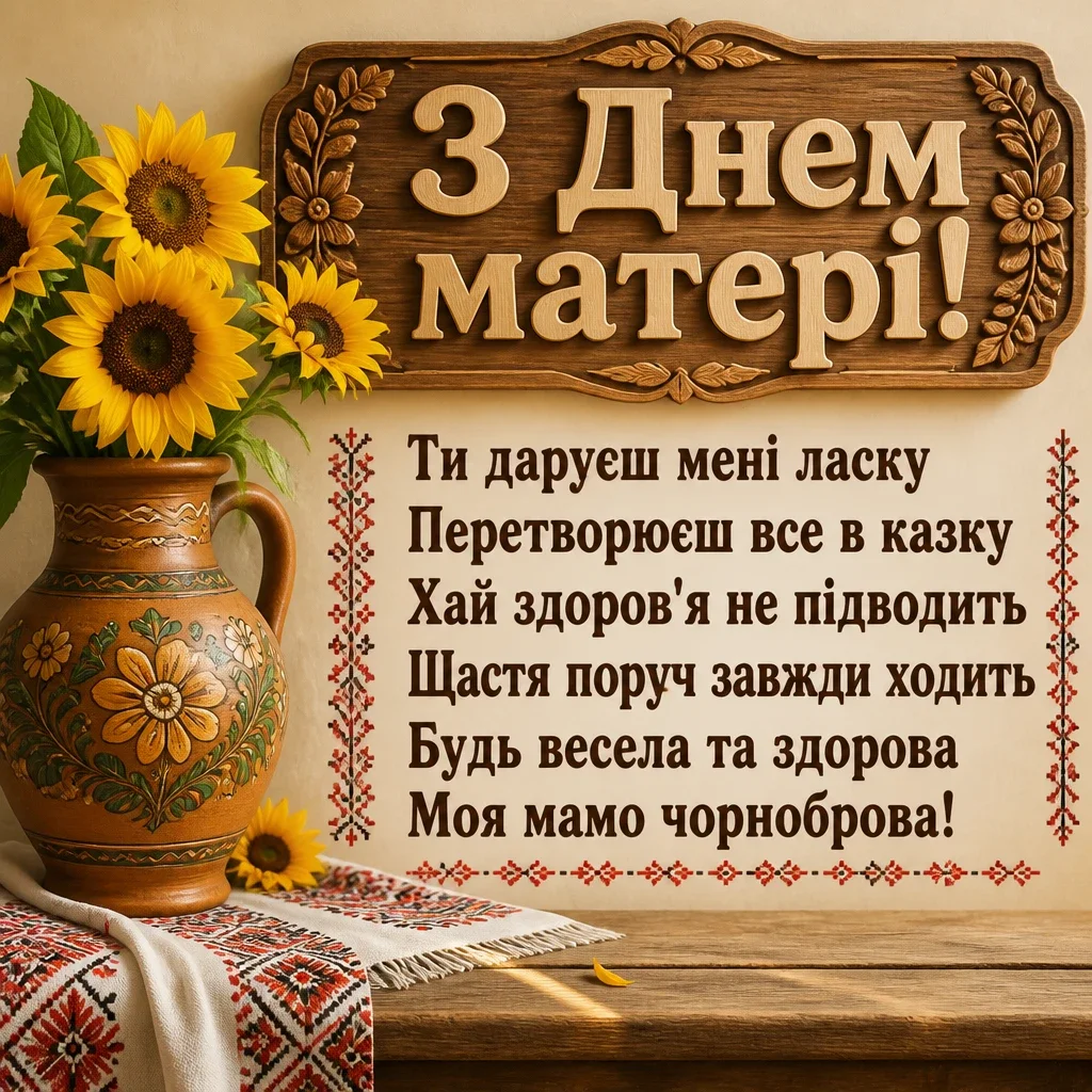 привітання з днем матері прозою