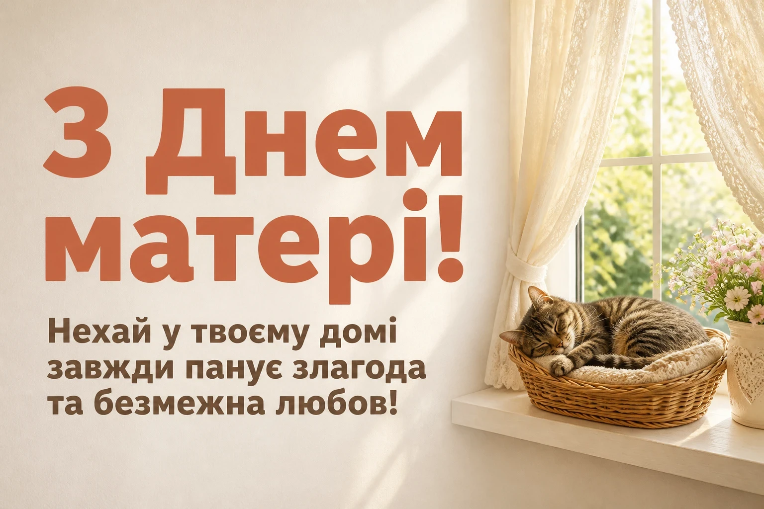 привітання з днем матері прозою