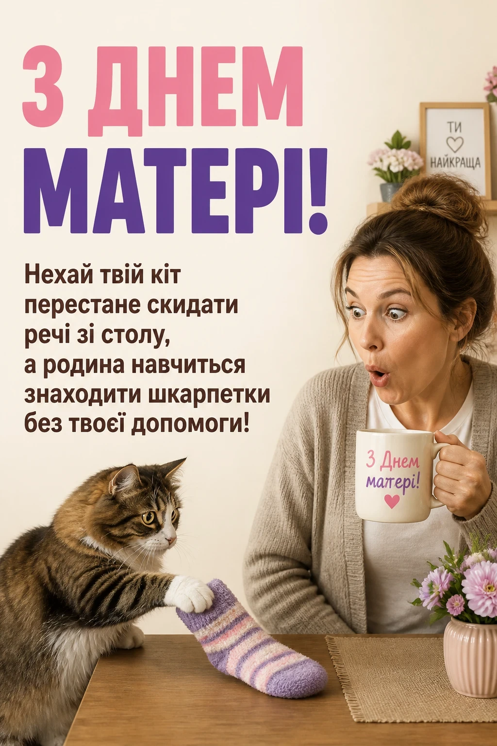 привітання з днем матері прозою