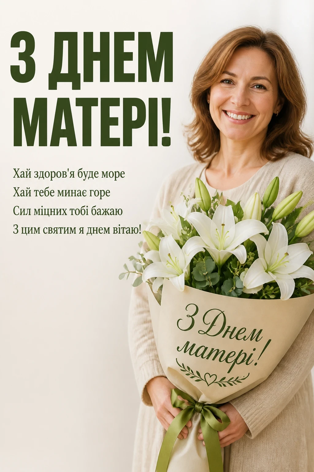 привітання з днем матері прозою