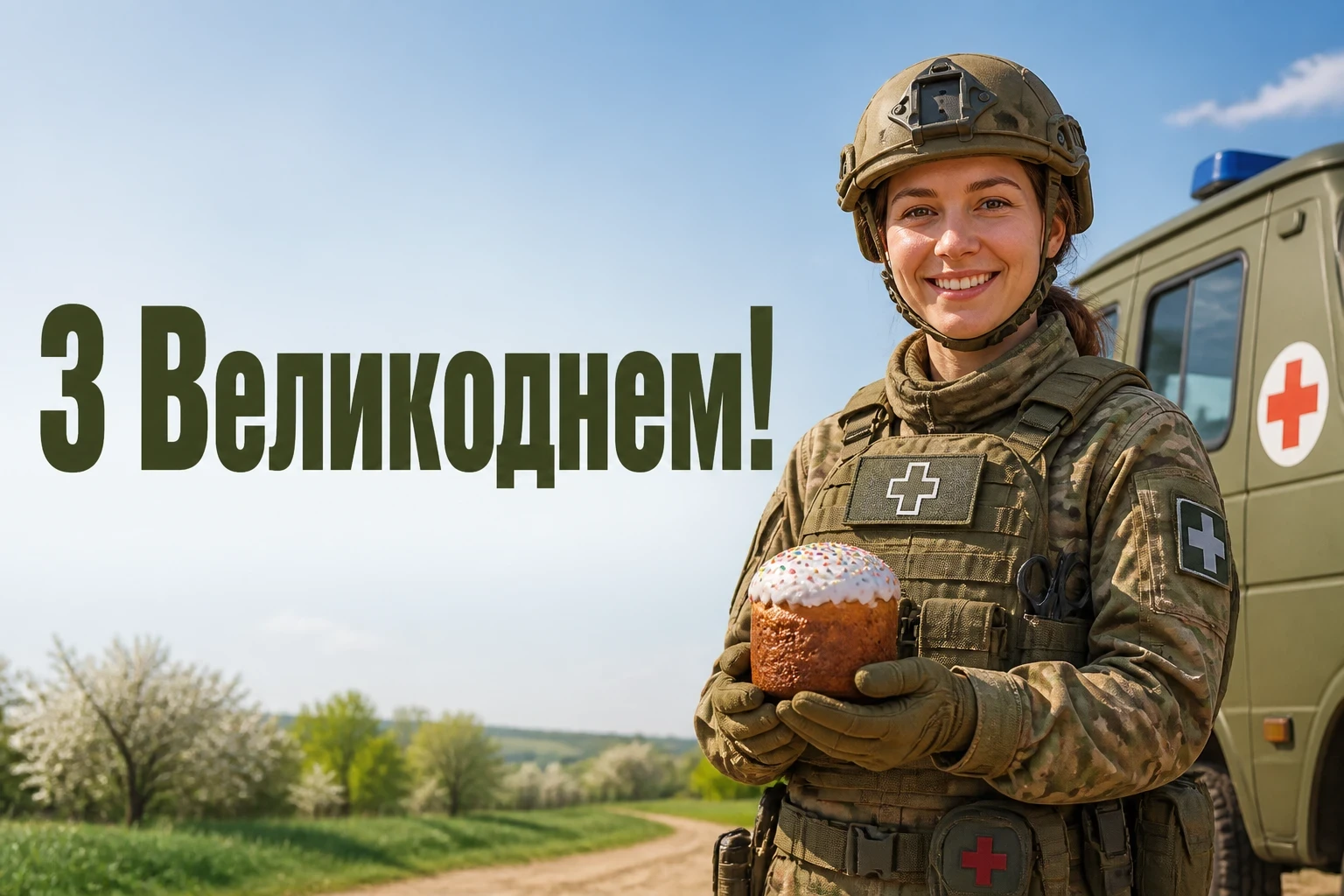 привітання з великоднем для зсу