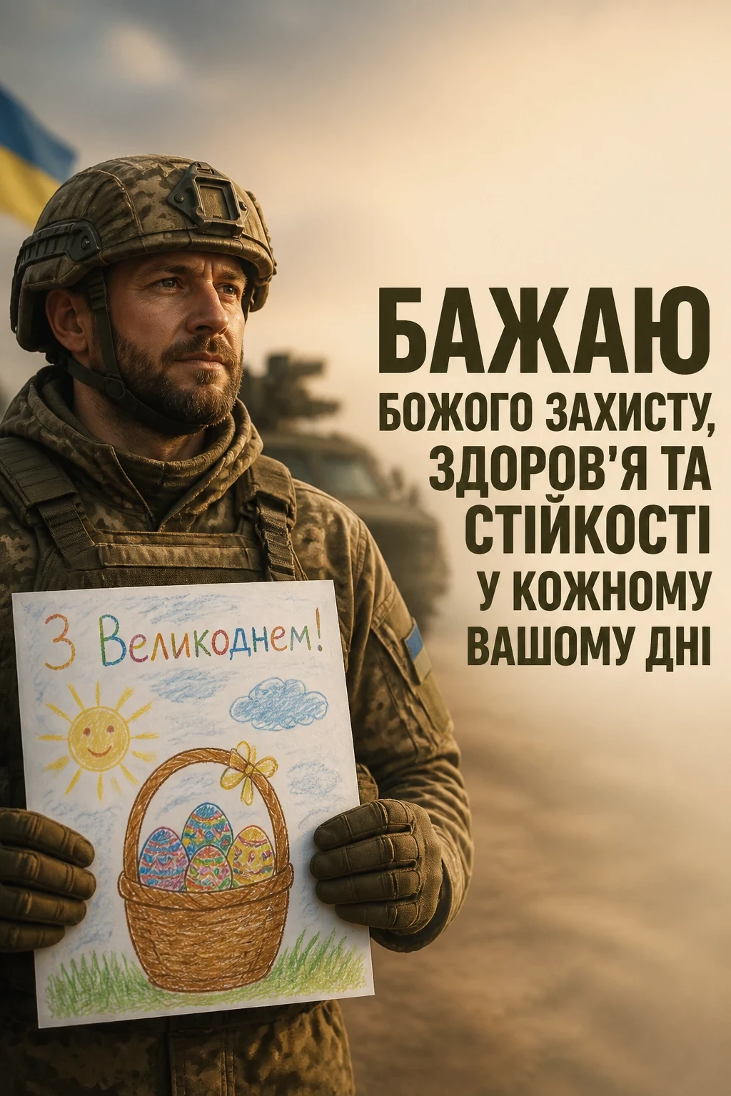 привітання з великоднем для зсу