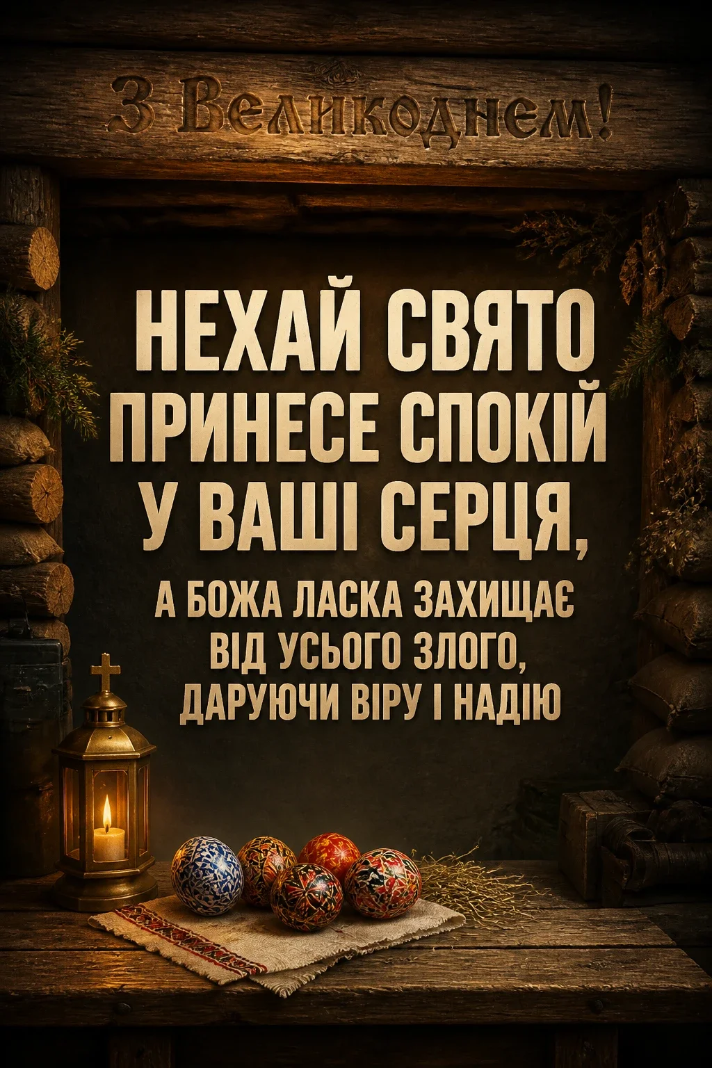 привітання з великоднем для зсу