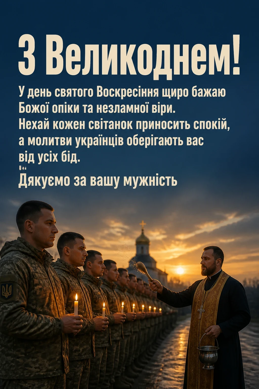привітання з великоднем для зсу