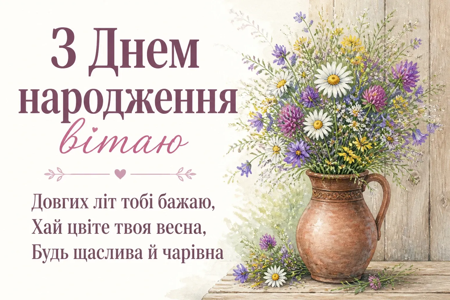 привітання з днем народження невістці