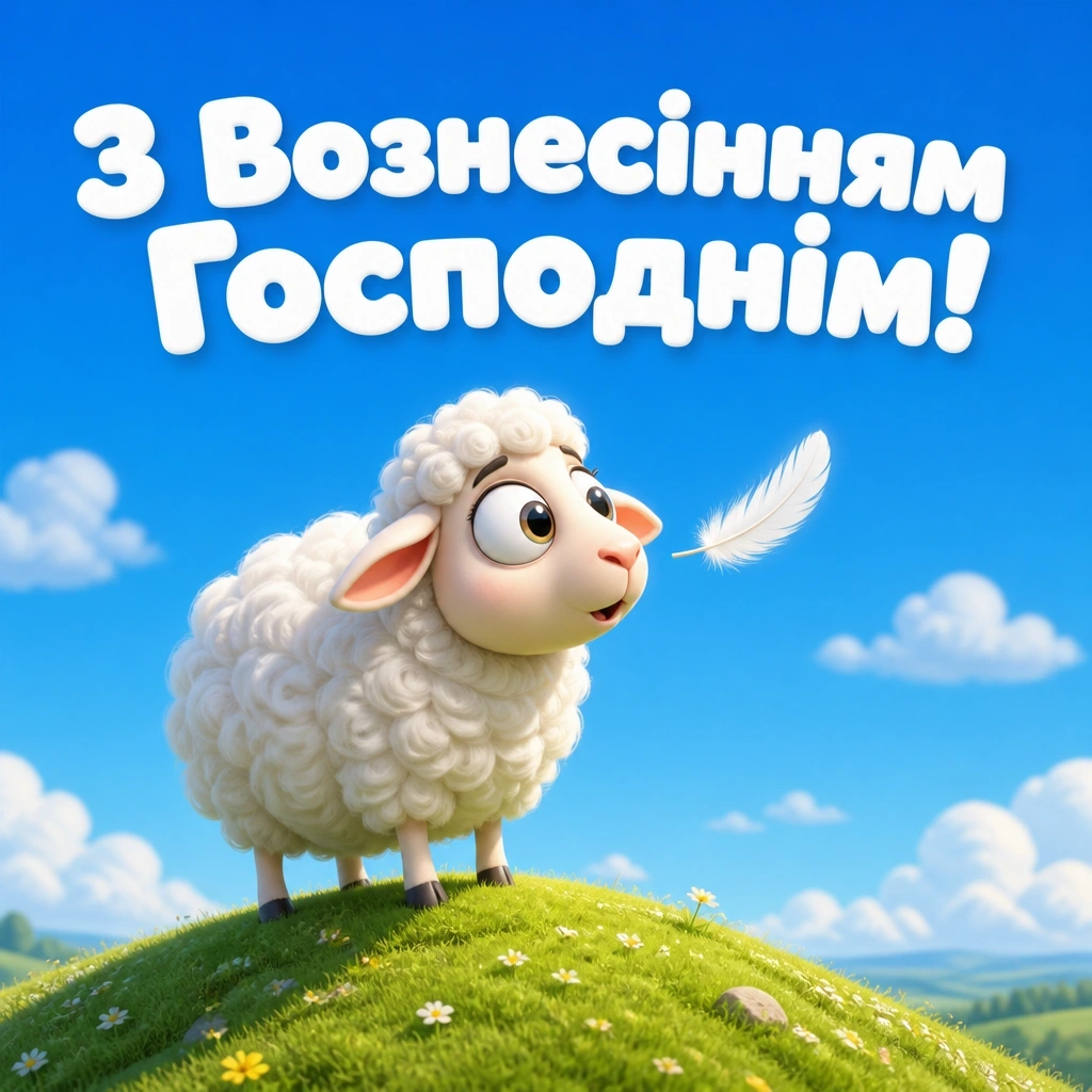 привітання з вознесінням господнім українською