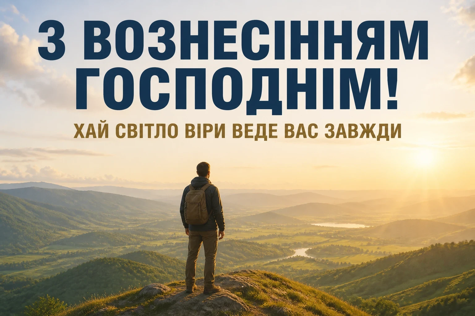 привітання з вознесінням господнім українською