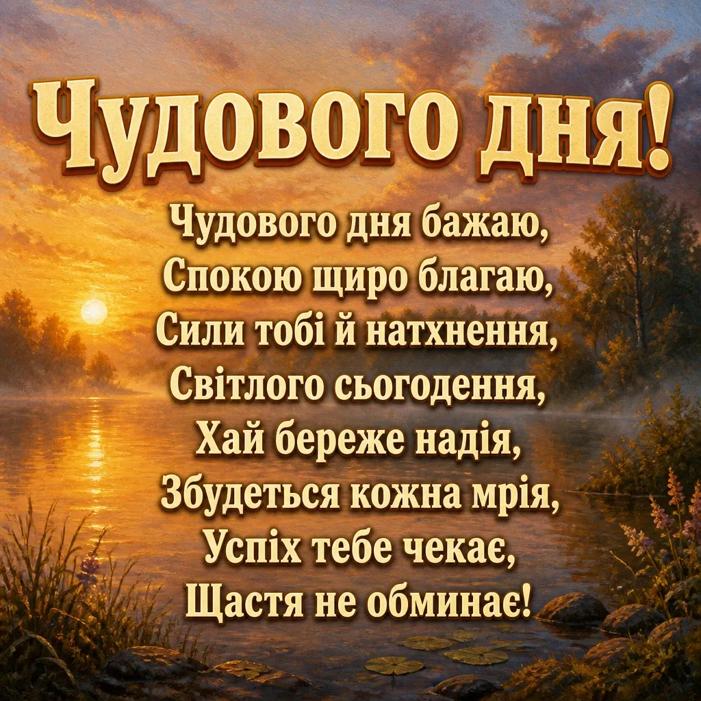 привітання гарного дня привітання гарного дня