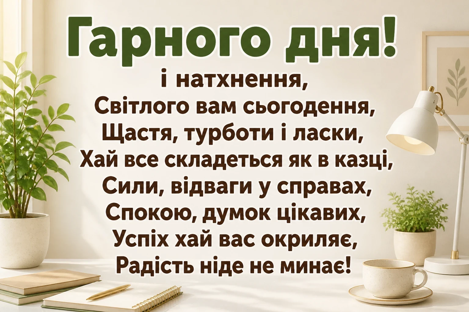 привітання гарного дня привітання гарного дня