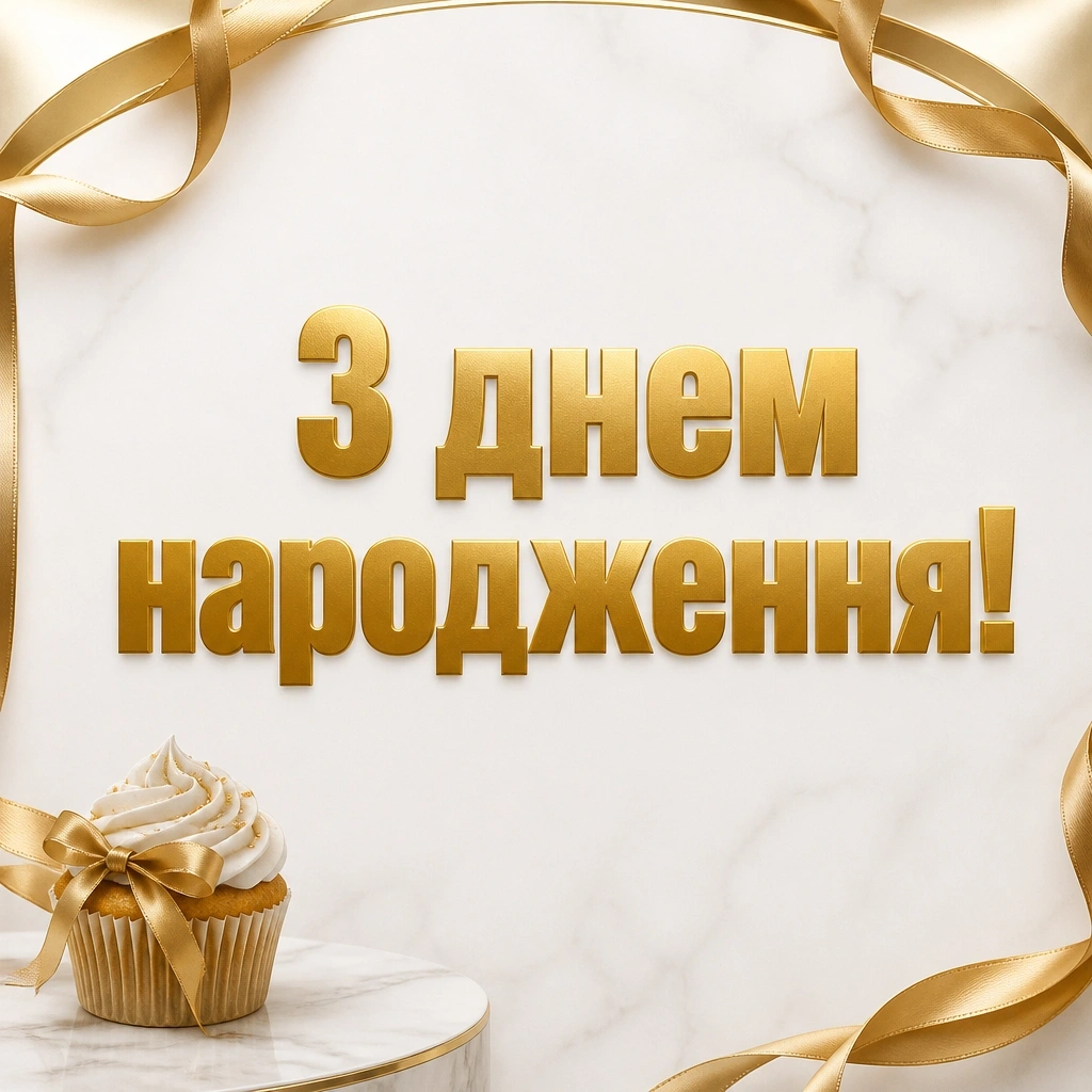 привітання з днем народження короткі