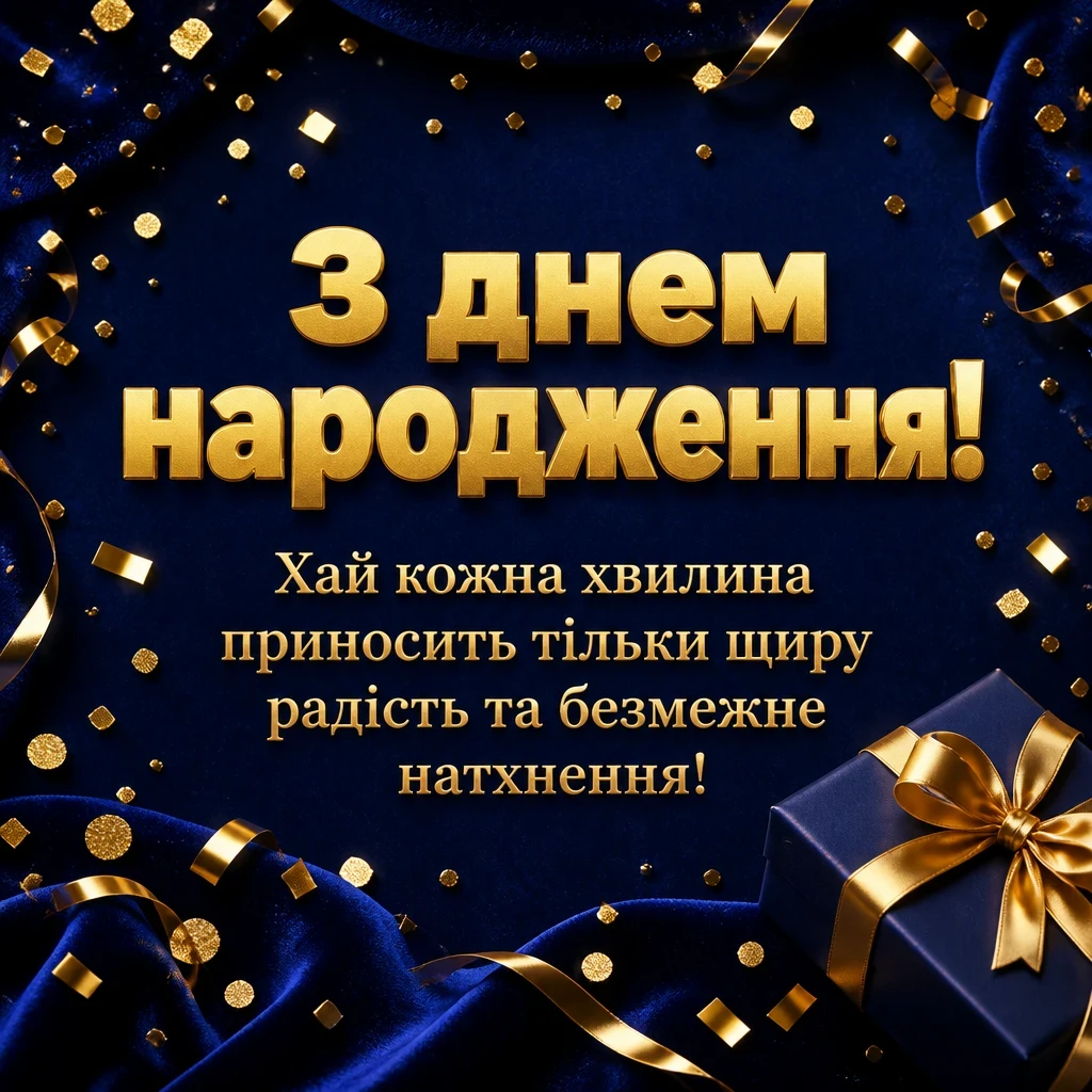 привітання з днем народження короткі