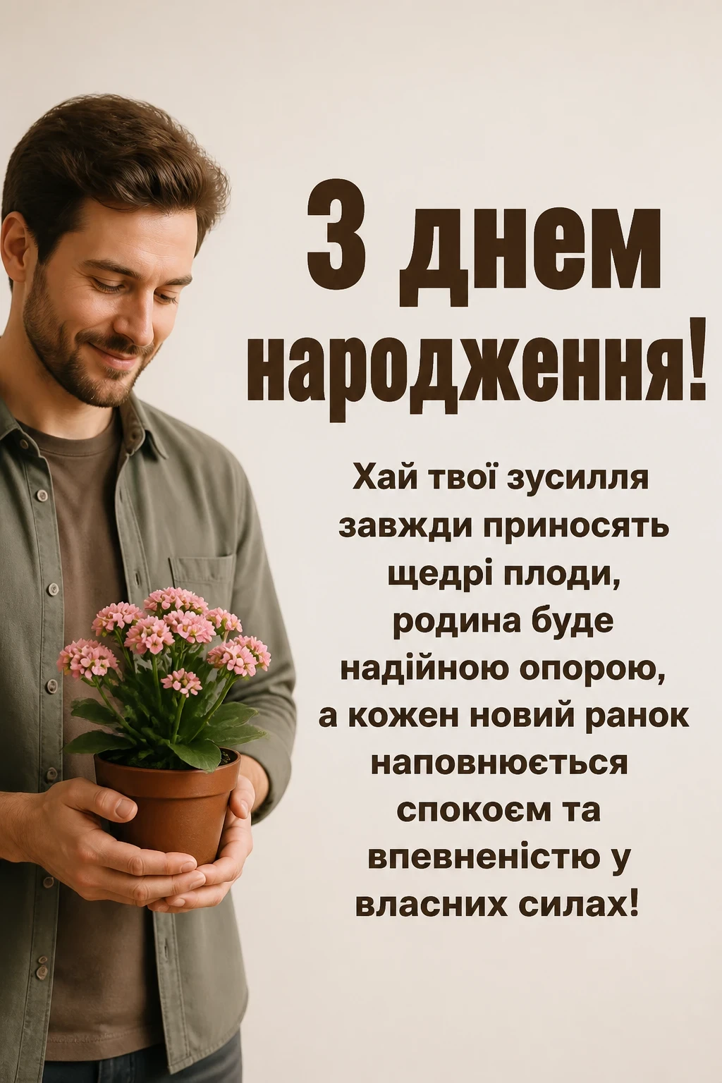 привітання з днем народження короткі