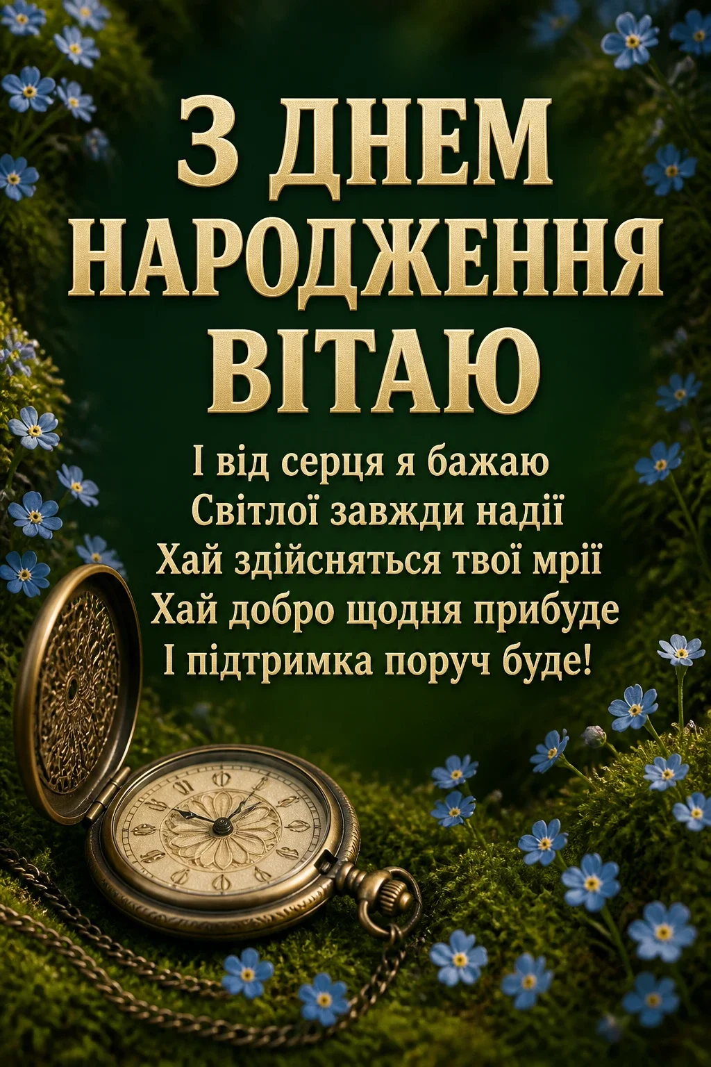 привітання з днем народження короткі