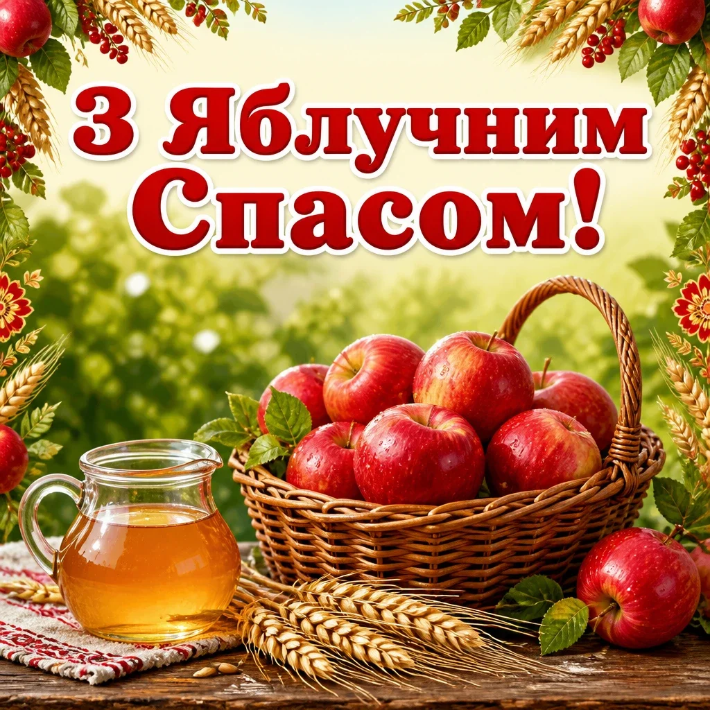 яблучним спасом привітання з спасом яблучним спасом привітання з спасом