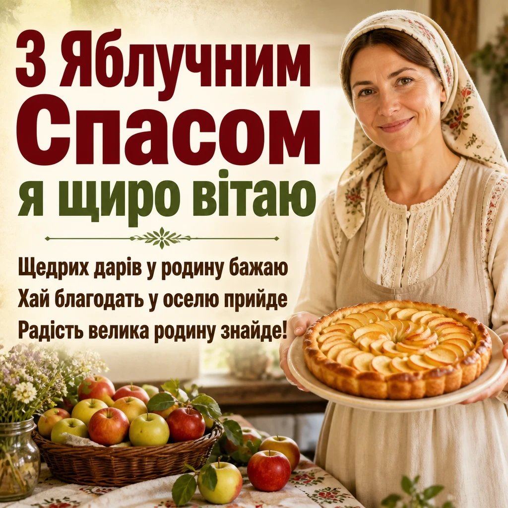 яблучним спасом привітання з спасом яблучним спасом привітання з спасом