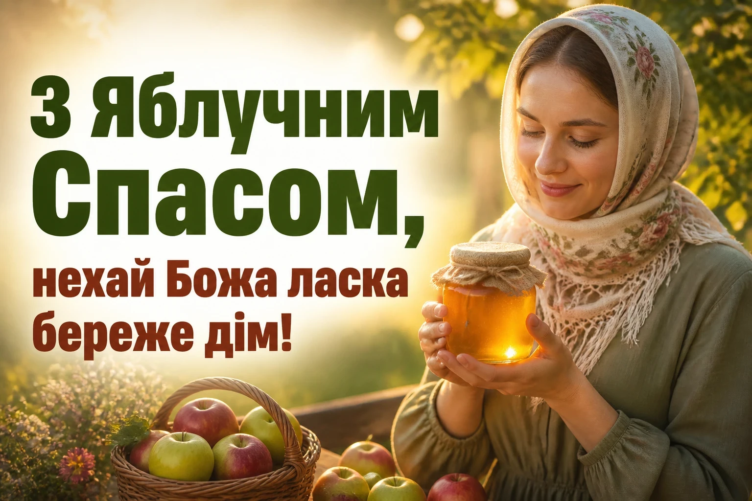 яблучним спасом привітання з спасом яблучним спасом привітання з спасом