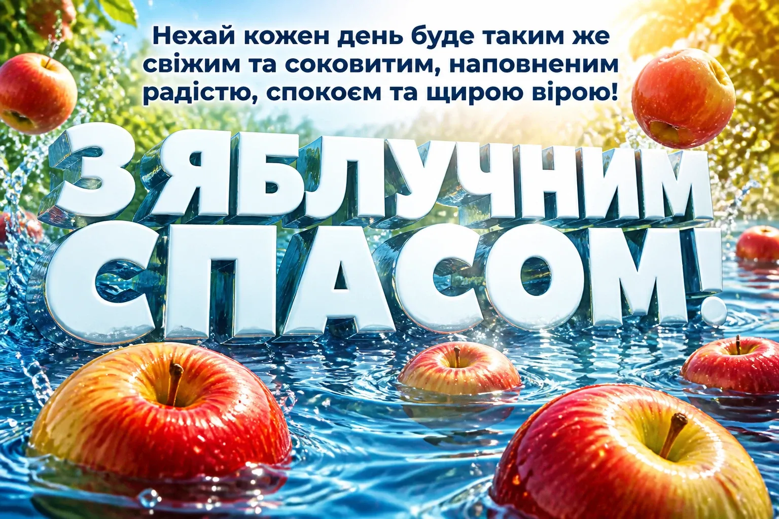 яблучним спасом привітання з спасом яблучним спасом привітання з спасом