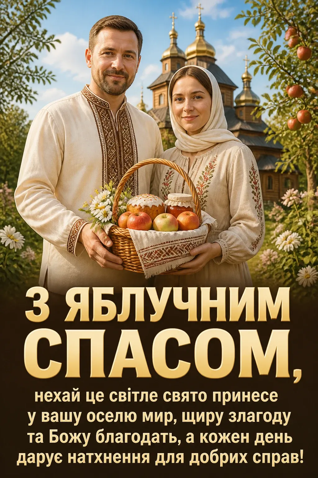 яблучним спасом привітання з спасом яблучним спасом привітання з спасом