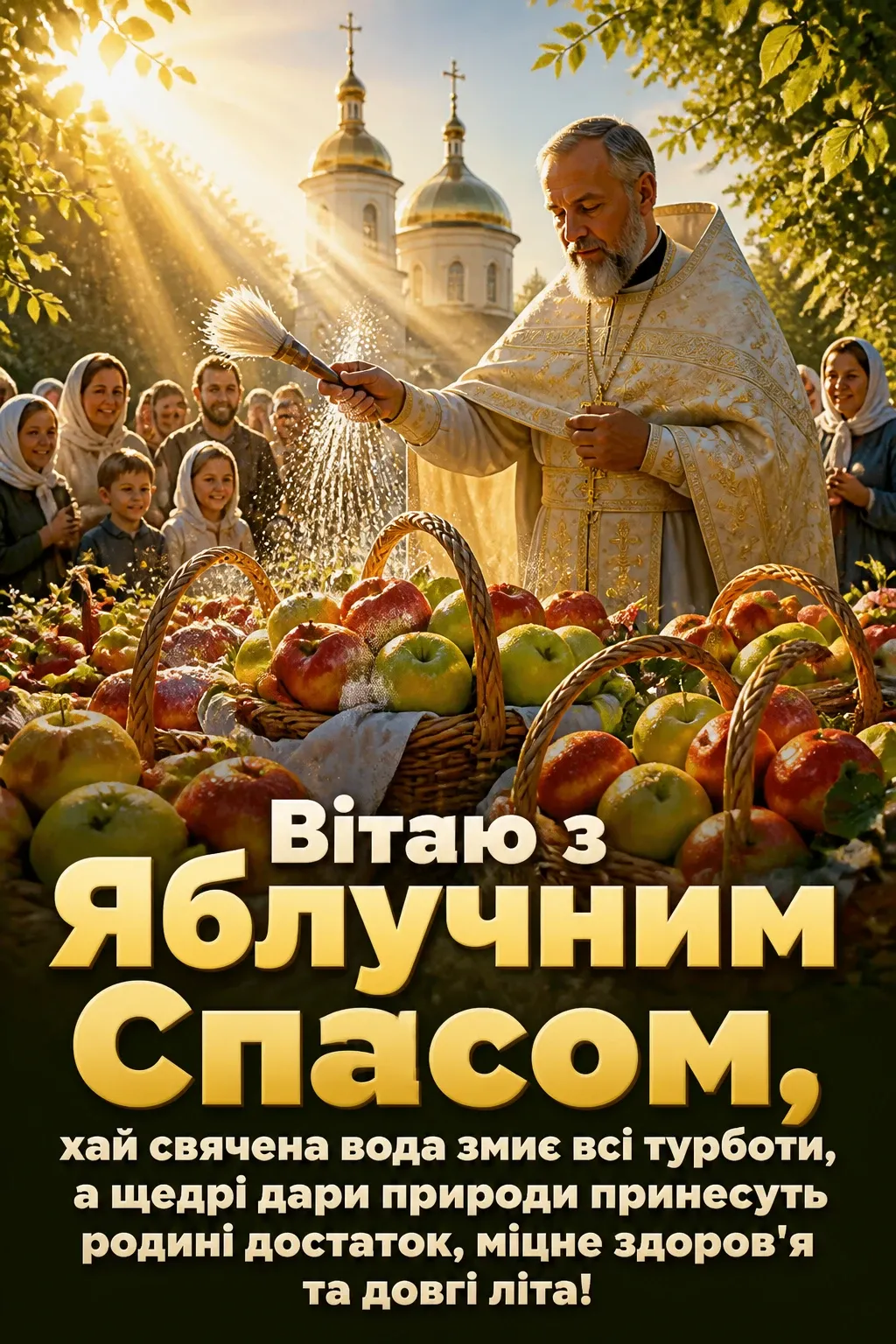 яблучним спасом привітання з спасом яблучним спасом привітання з спасом