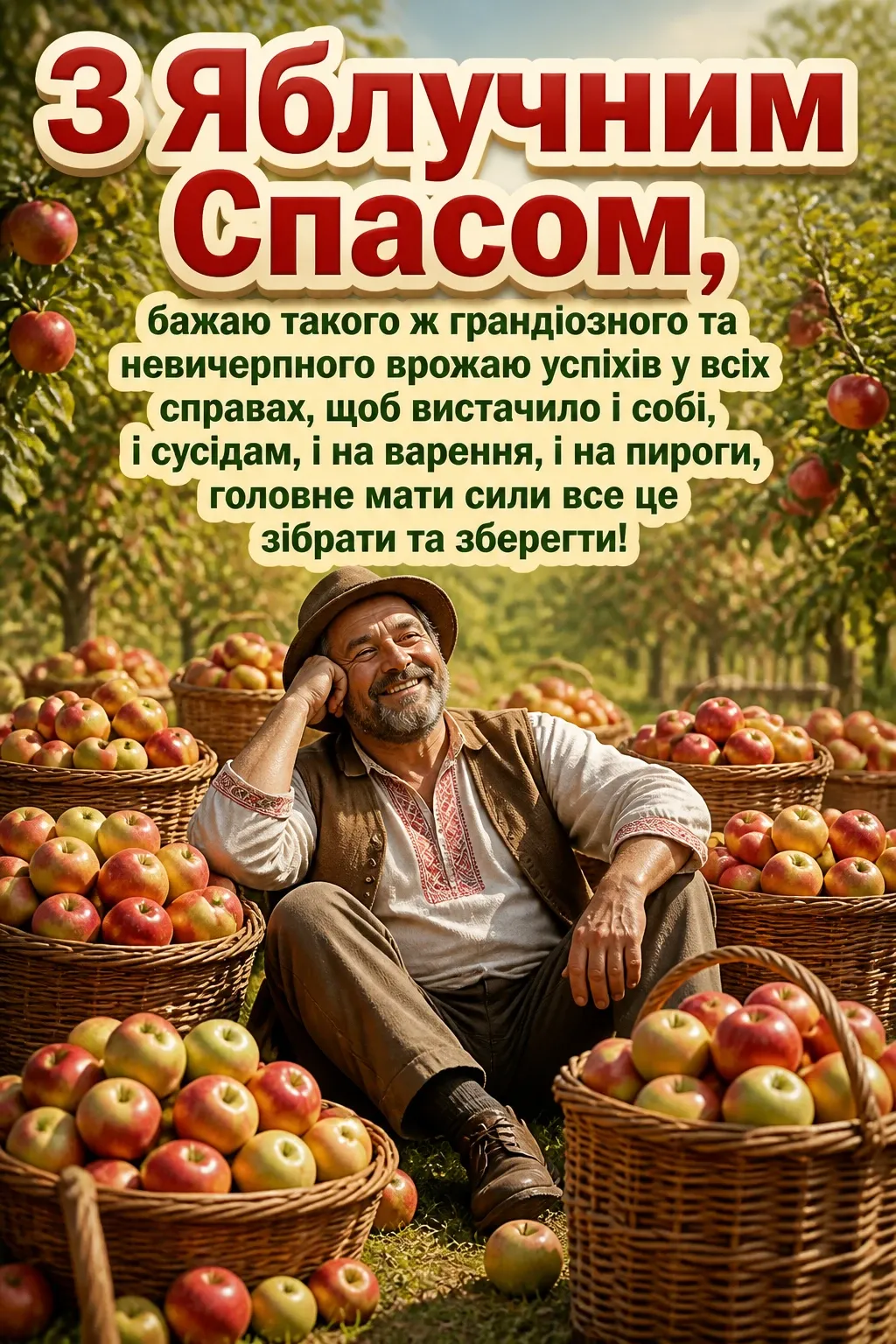 яблучним спасом привітання з спасом яблучним спасом привітання з спасом