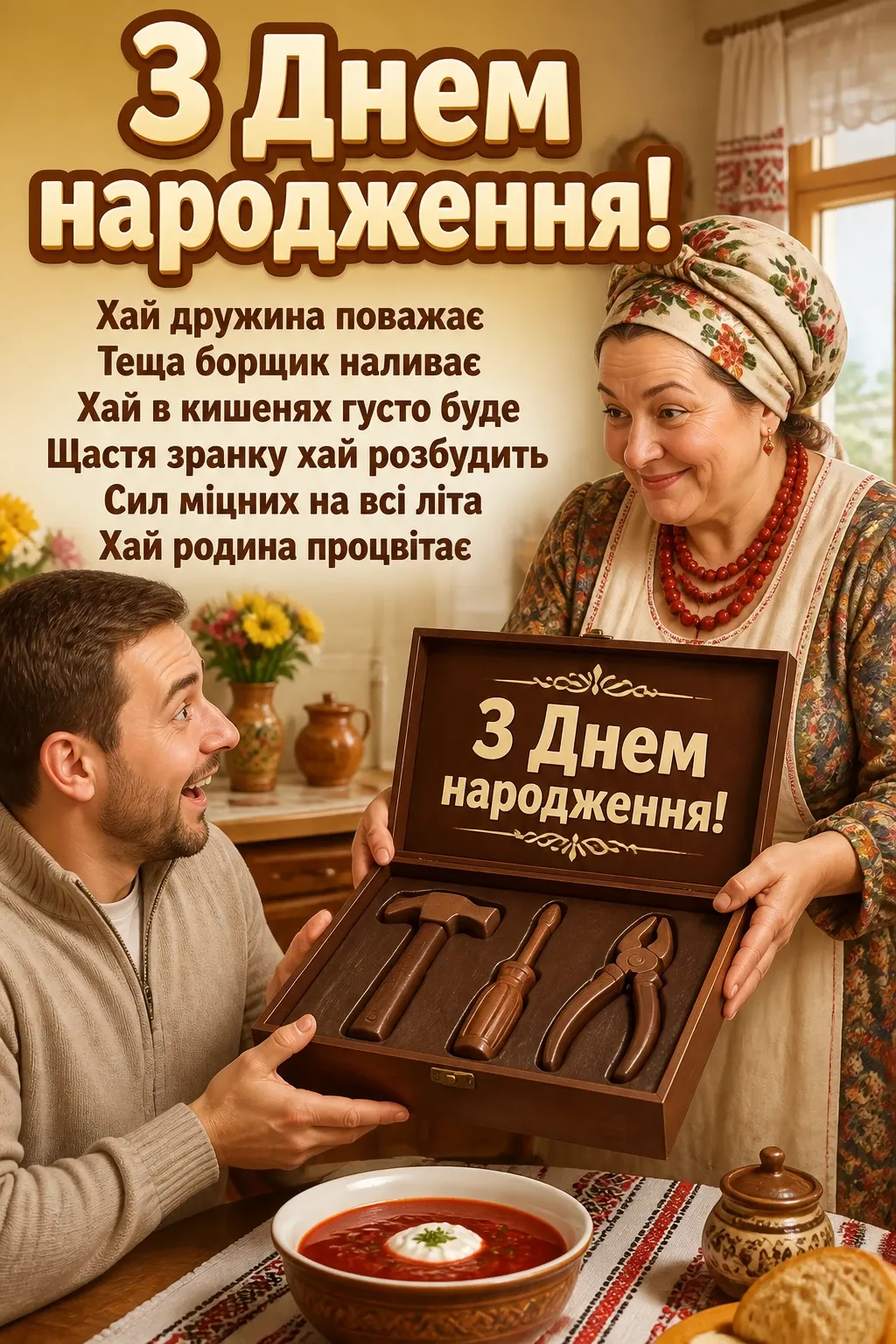 прикольні любимому зятю привітання з днем народження зятя від тещі
