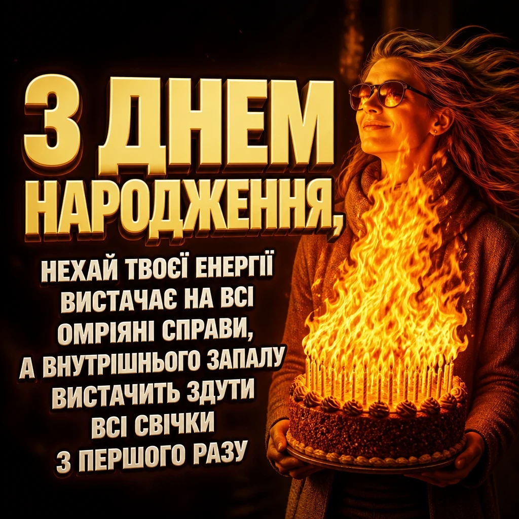 гарне привітання з днем народження жінці
