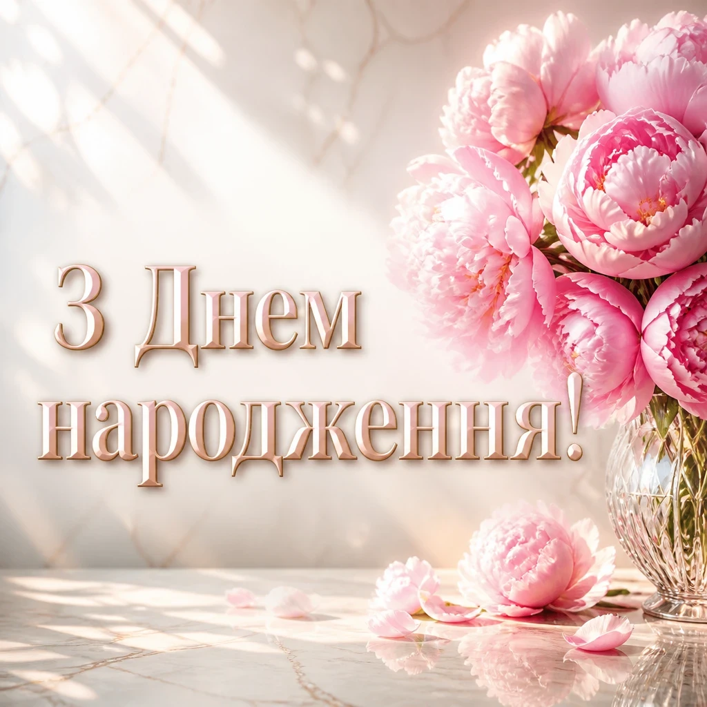 гарне привітання з днем народження жінці