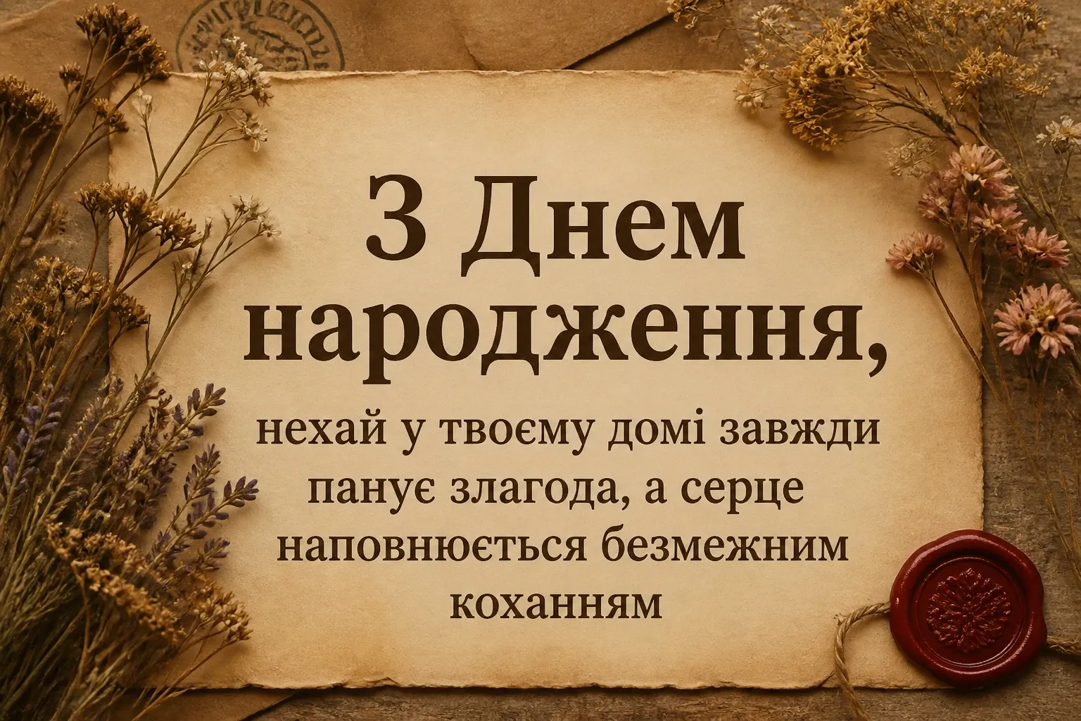 гарне привітання з днем народження жінці