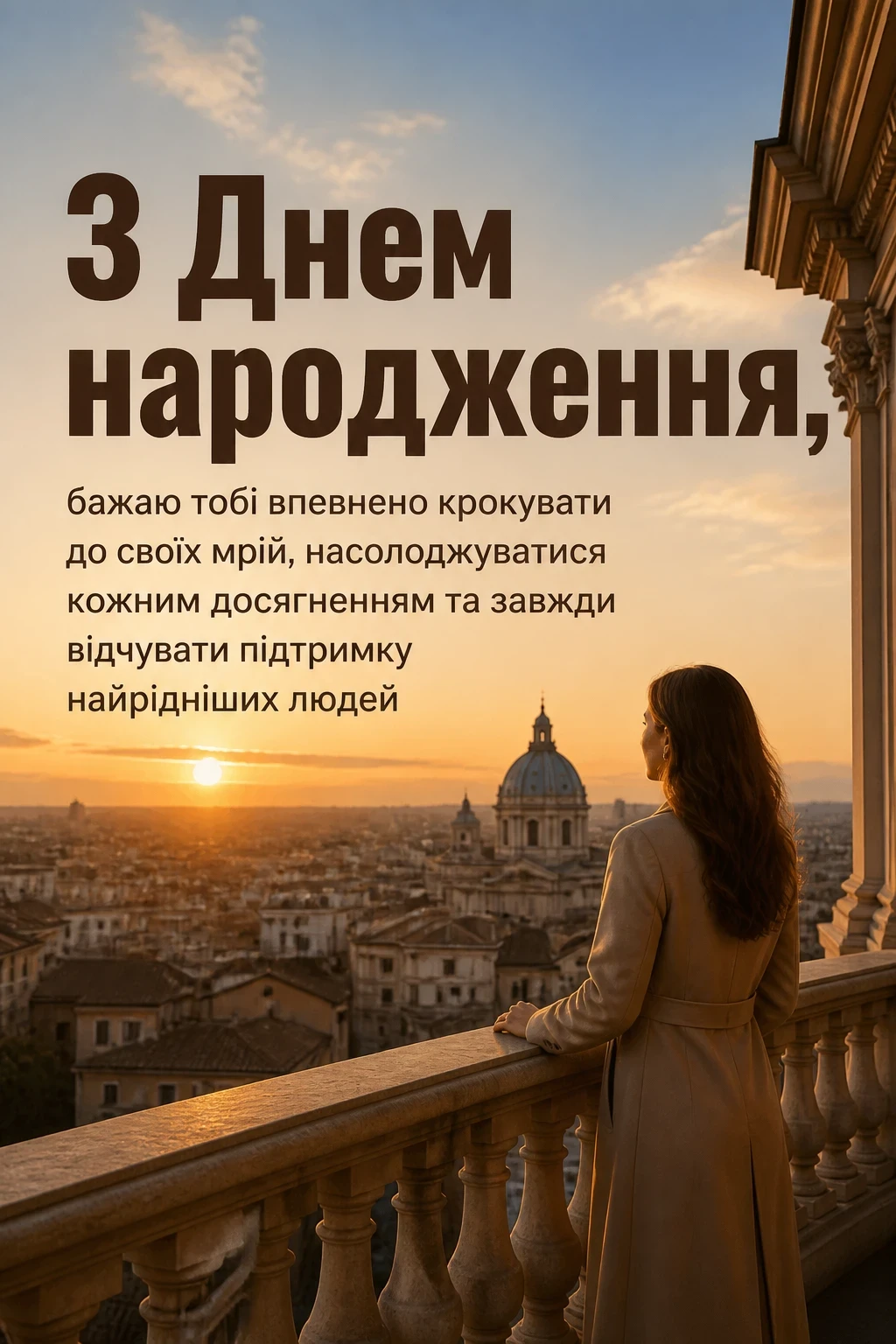 гарне привітання з днем народження жінці