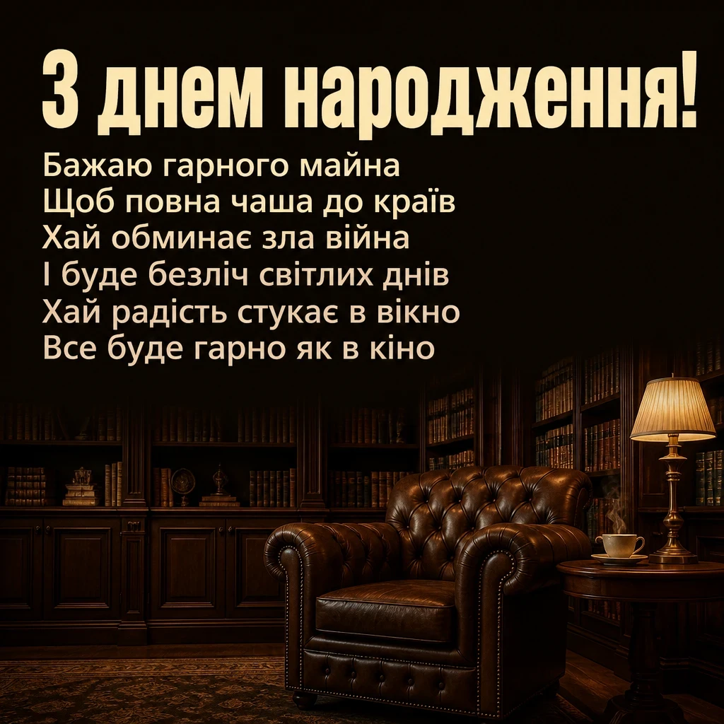 привітання коханому з днем народження