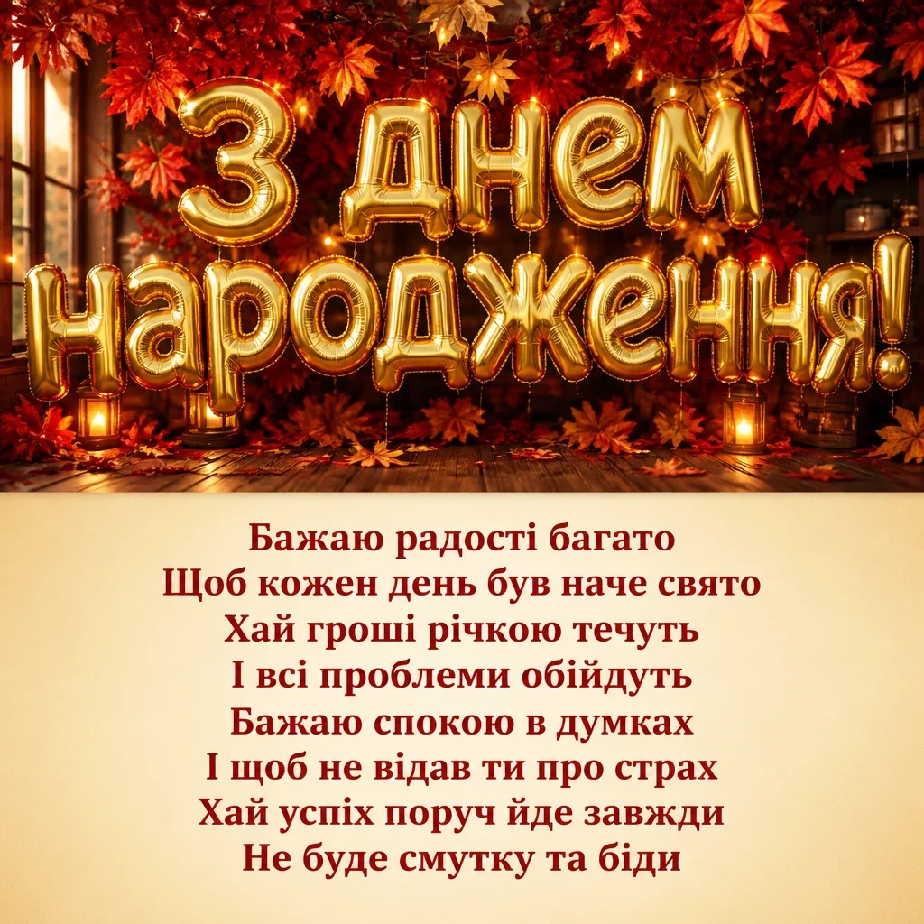 привітання коханому з днем народження