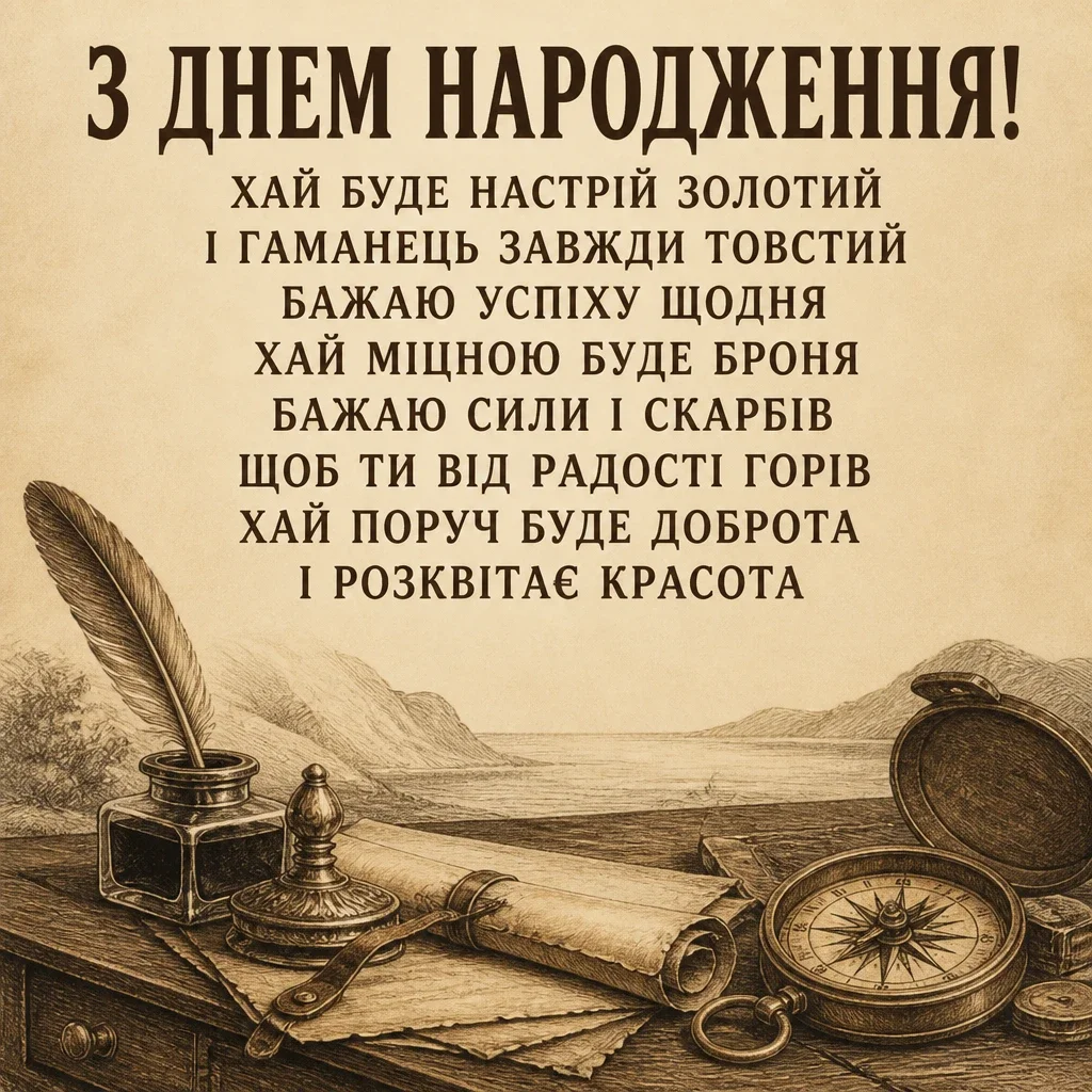 привітання коханому з днем народження