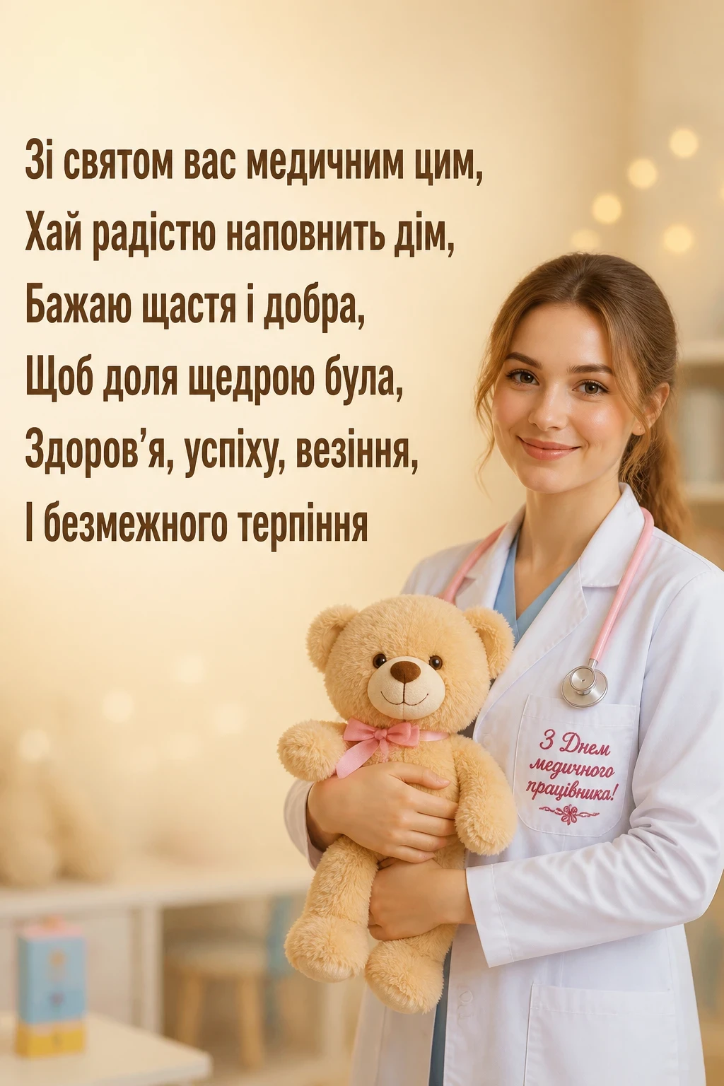 привітання з днем медичного працівника своїми словами привітання з днем медичного працівника своїми словами