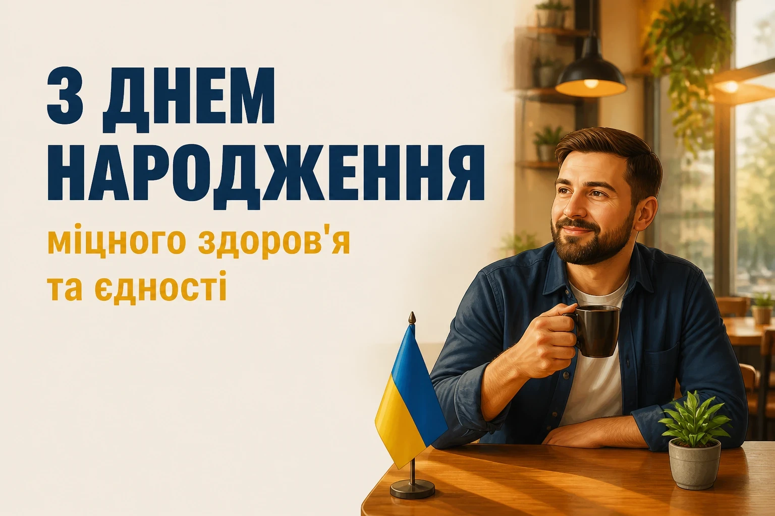 привітання з днем народження мужчині патріотичні