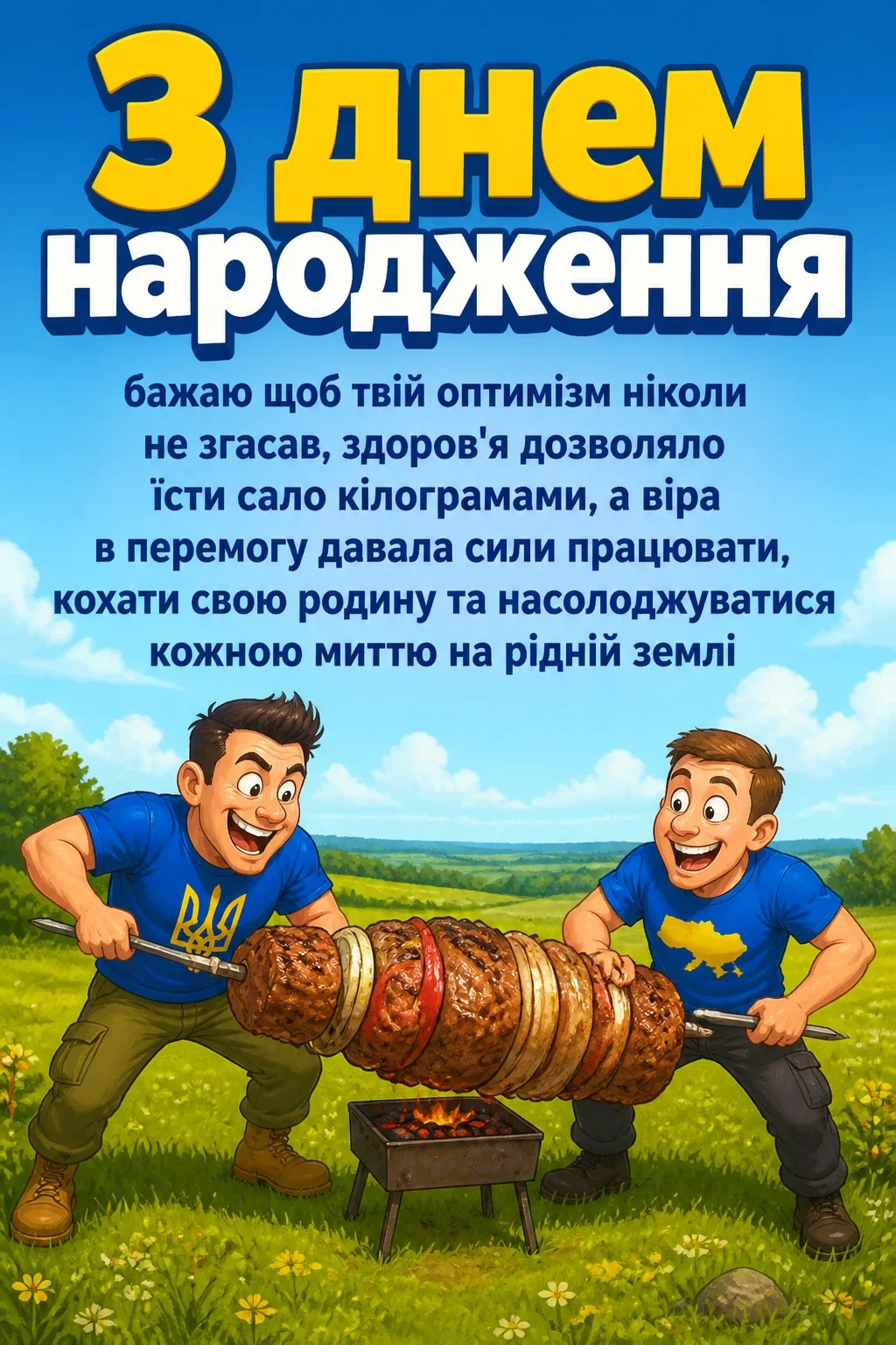 привітання з днем народження мужчині патріотичні