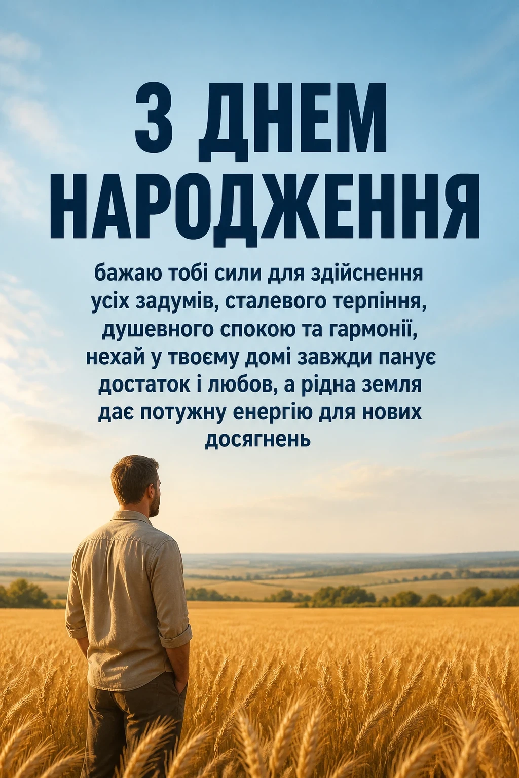привітання з днем народження мужчині патріотичні