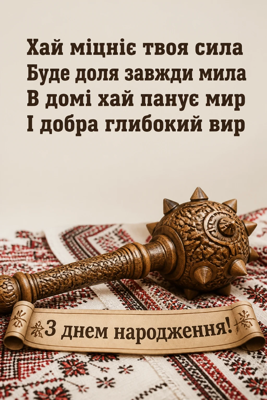 привітання з днем народження мужчині патріотичні