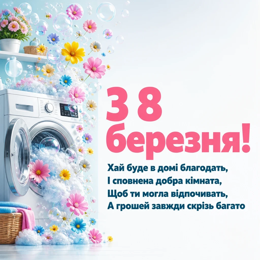 привітання з 8 березня прикольні