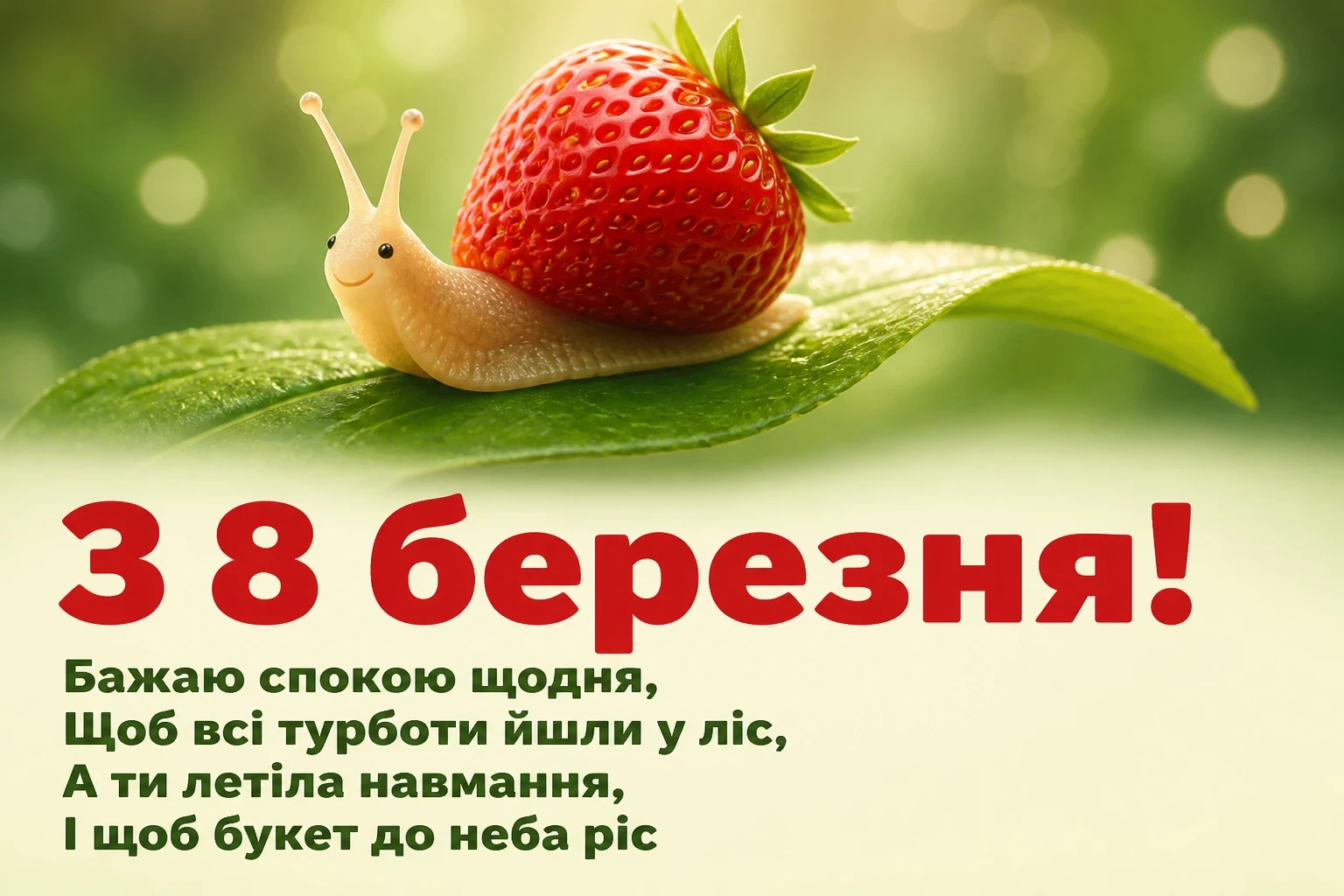 привітання з 8 березня прикольні