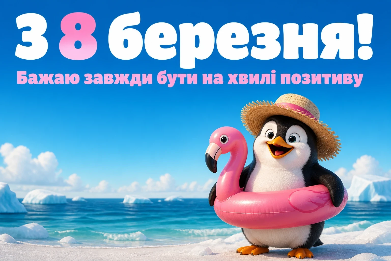 привітання з 8 березня прикольні