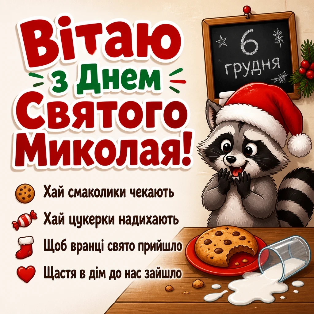 привітання з днем святого миколая 6 грудня привітання з днем святого миколая 6 грудня