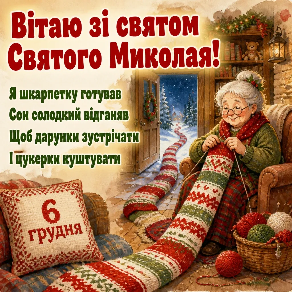 привітання з днем святого миколая 6 грудня привітання з днем святого миколая 6 грудня