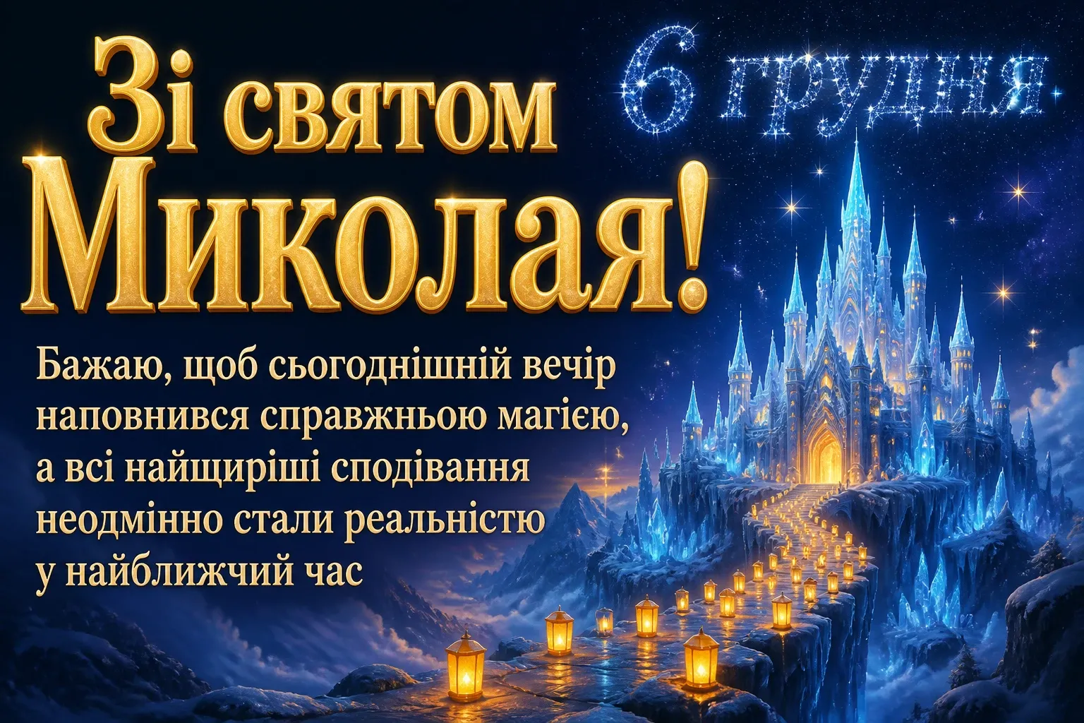 привітання з днем святого миколая 6 грудня привітання з днем святого миколая 6 грудня