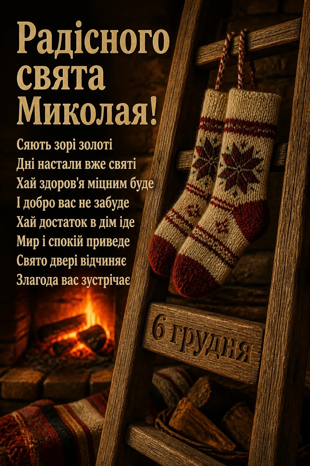 привітання з днем святого миколая 6 грудня привітання з днем святого миколая 6 грудня