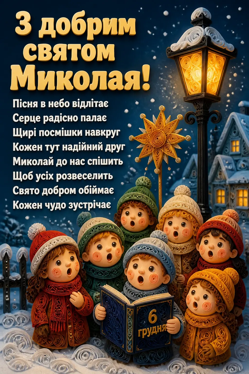 привітання з днем святого миколая 6 грудня привітання з днем святого миколая 6 грудня