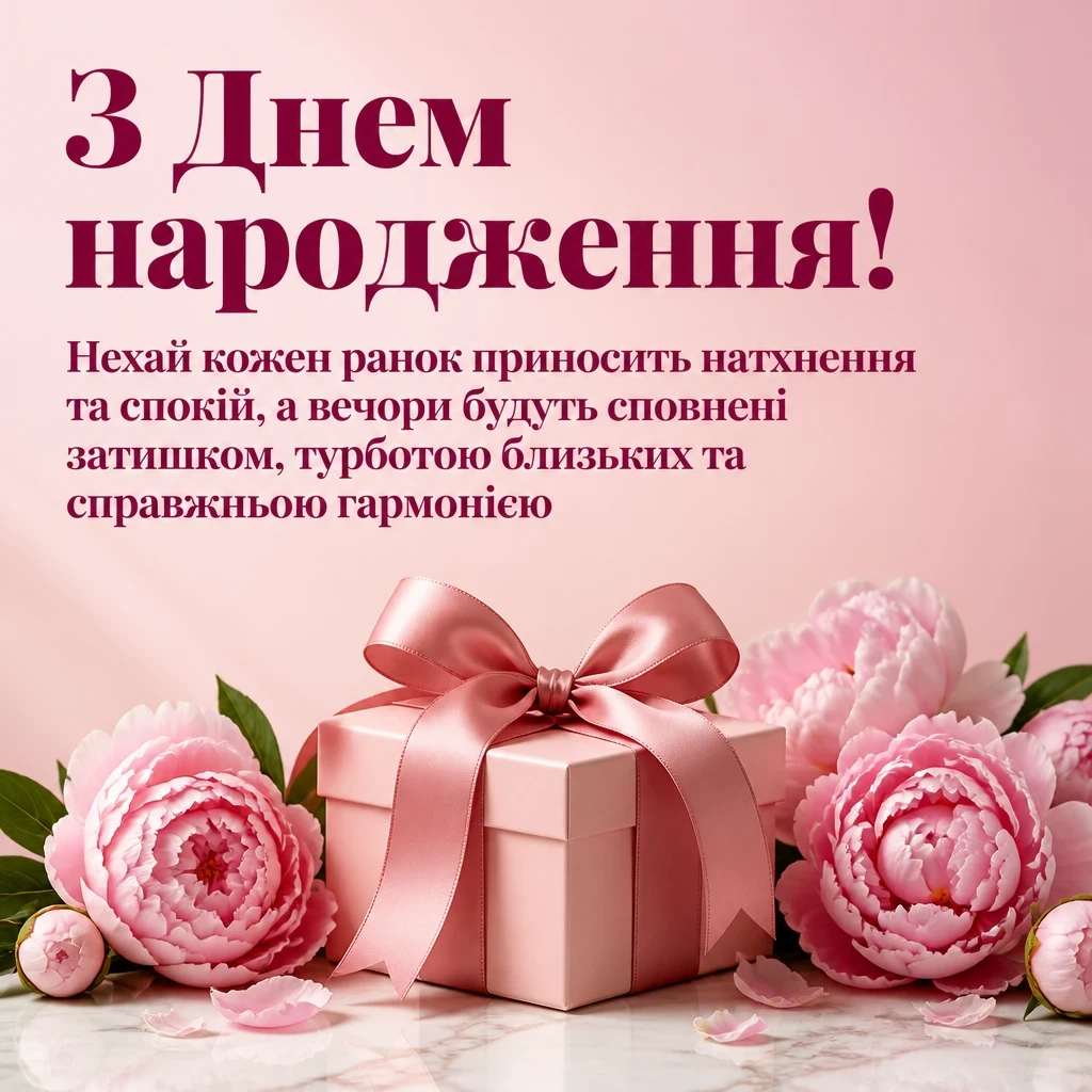 привітання з днем народження для дівчаток