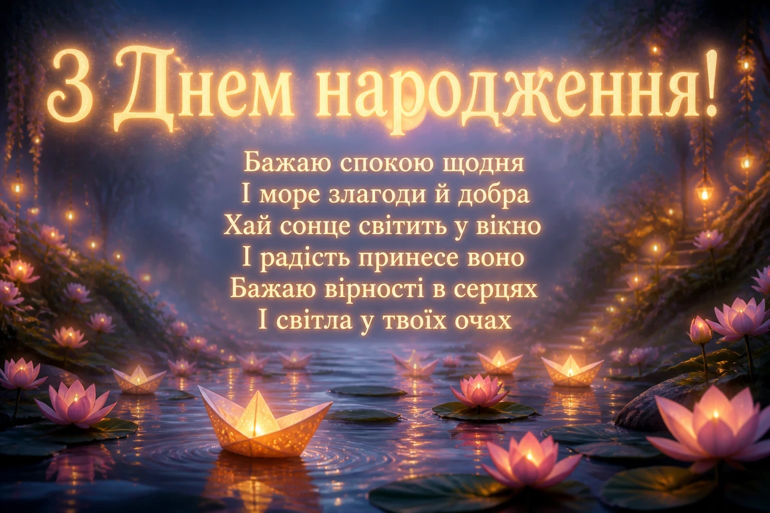 привітання з днем народження для дівчаток