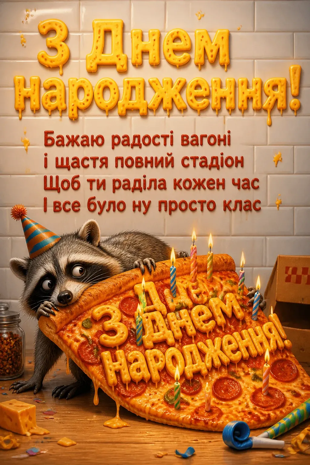 привітання з днем народження для дівчаток