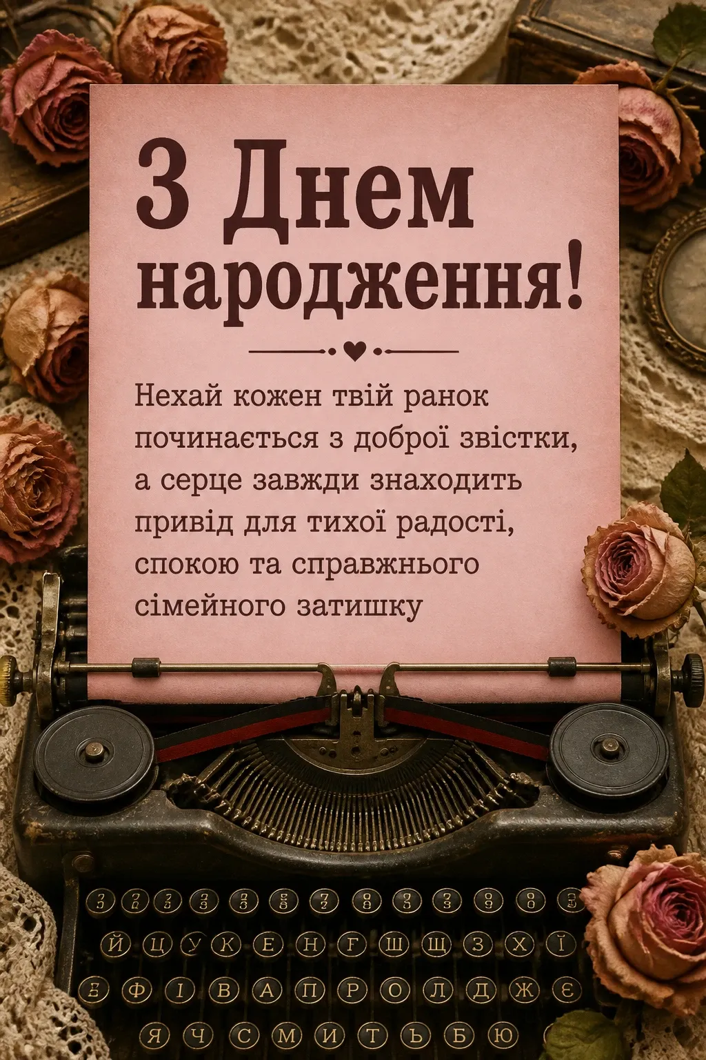 привітання з днем народження для дівчаток